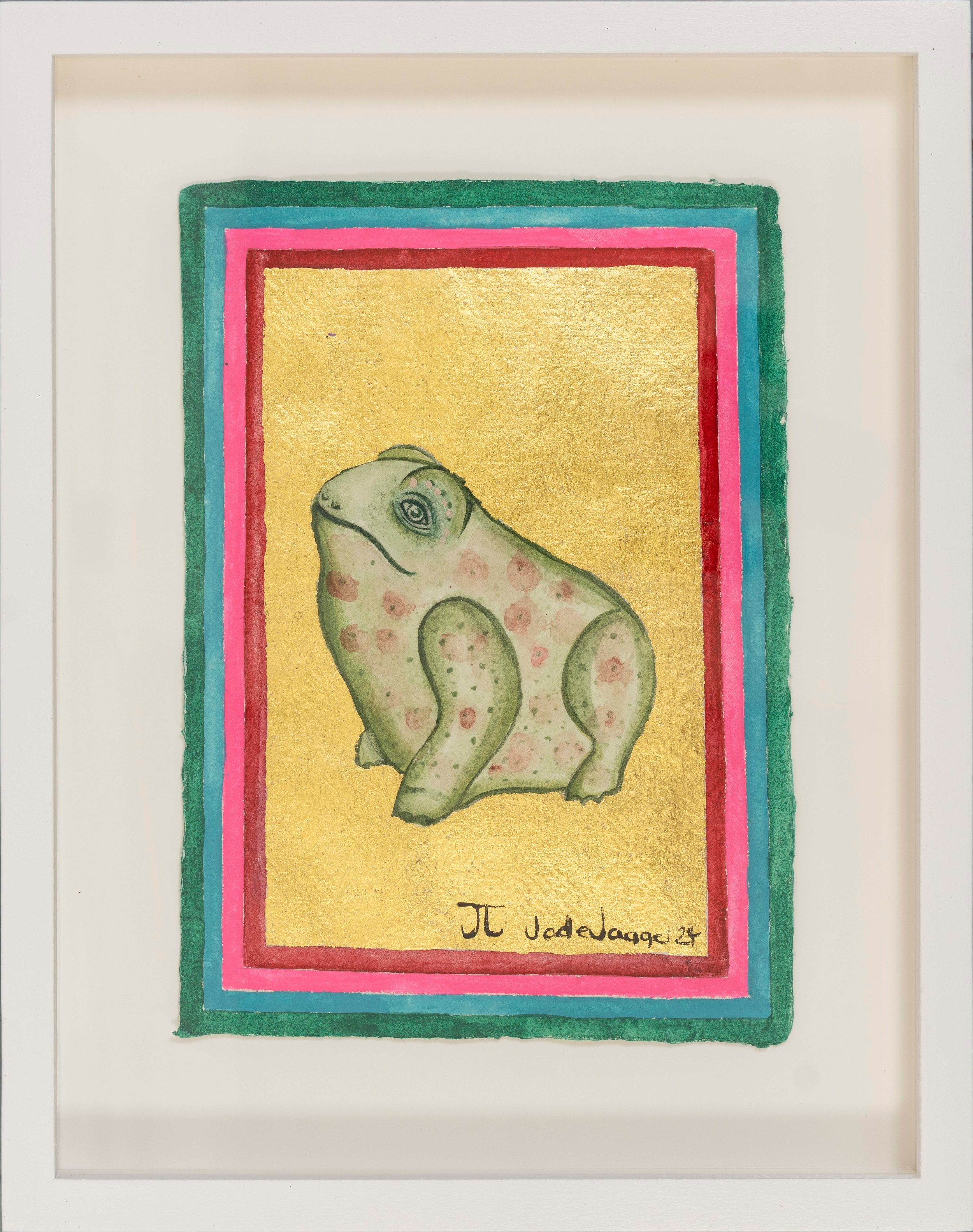 Bufo Gold Leaf Painting