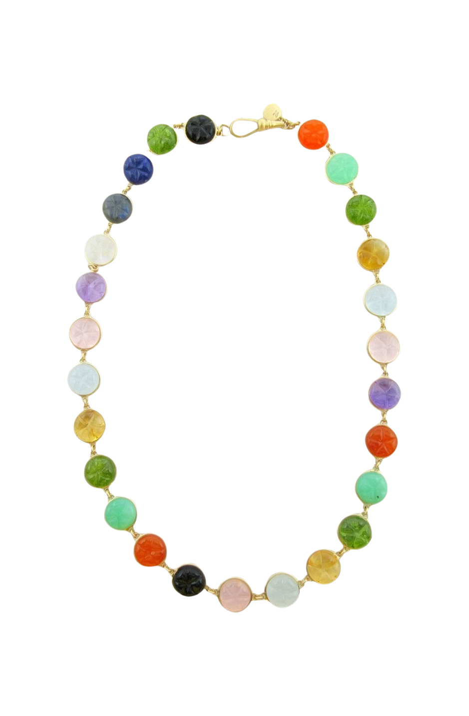 MULTI-STONE PEYOTE NECKLACE
