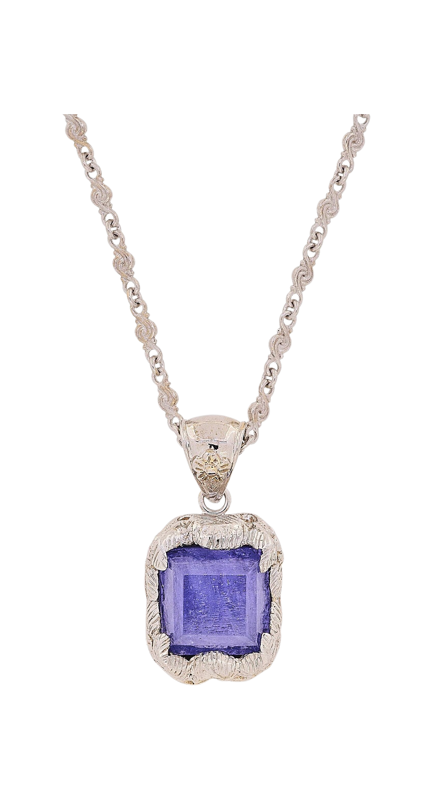 Tanzanite Pope Necklace