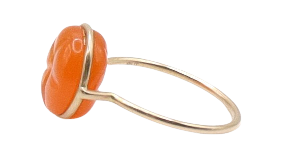 CARNELIAN PEYOTE RING