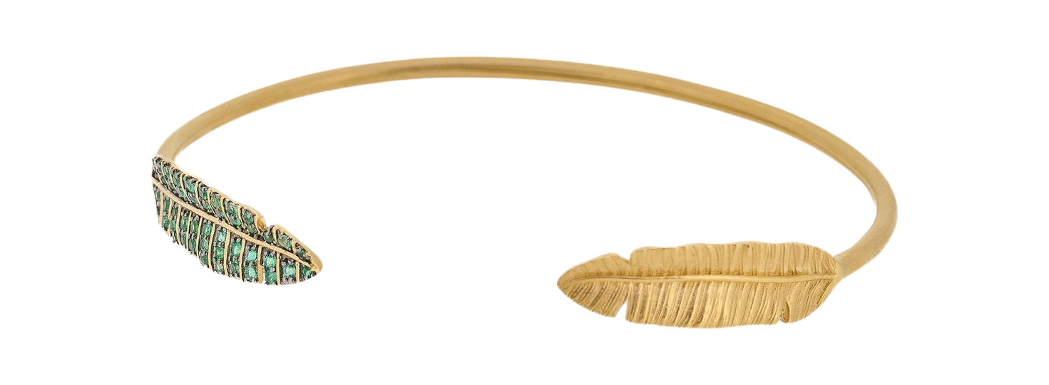 Paradisica Double Leaf Bangle