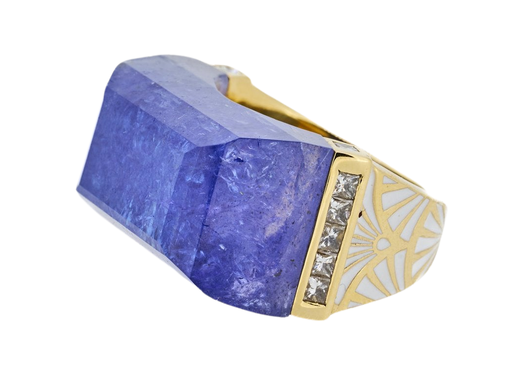 Tanzanite Neverending Ring