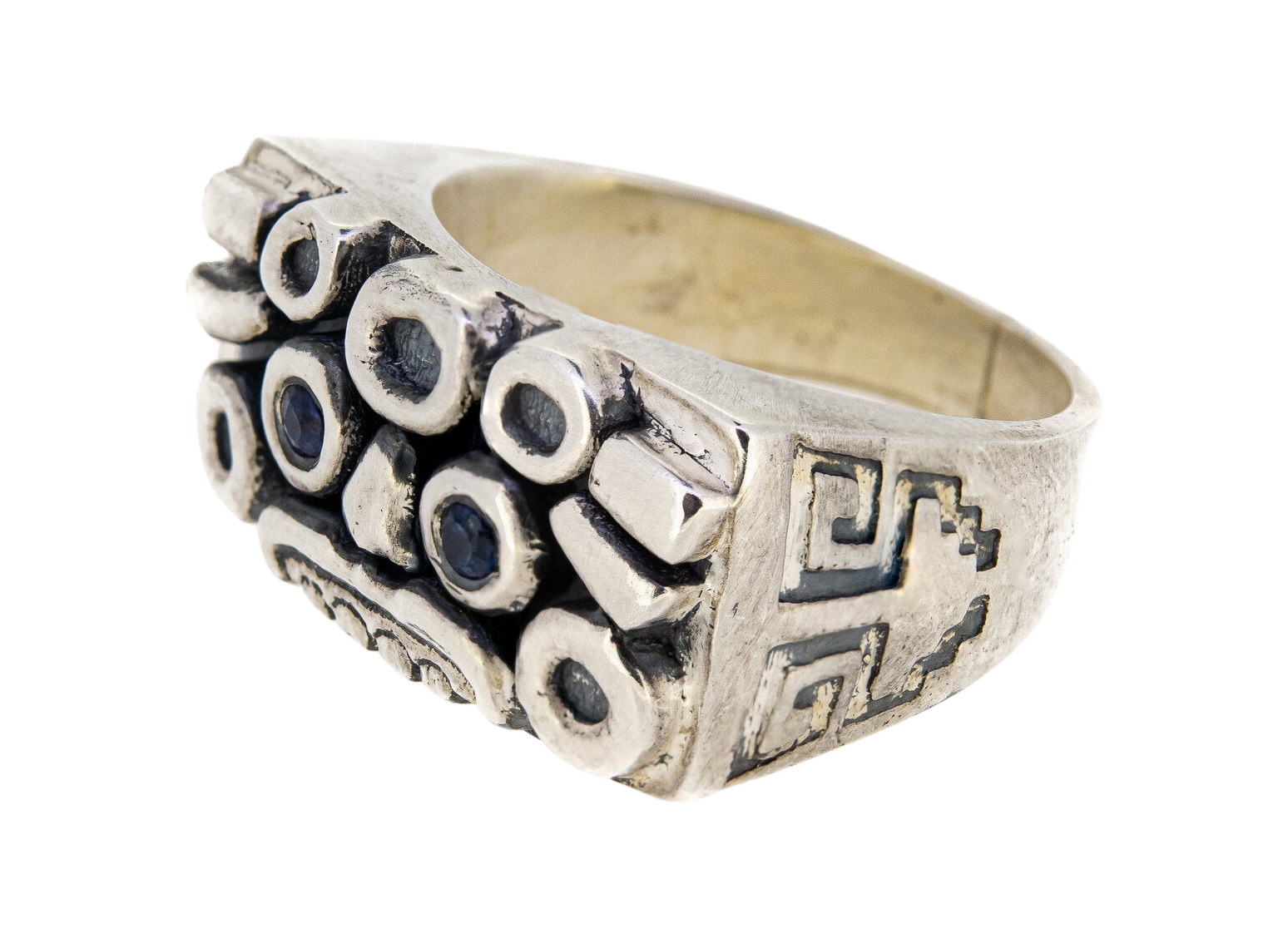 Zapotec Face ring