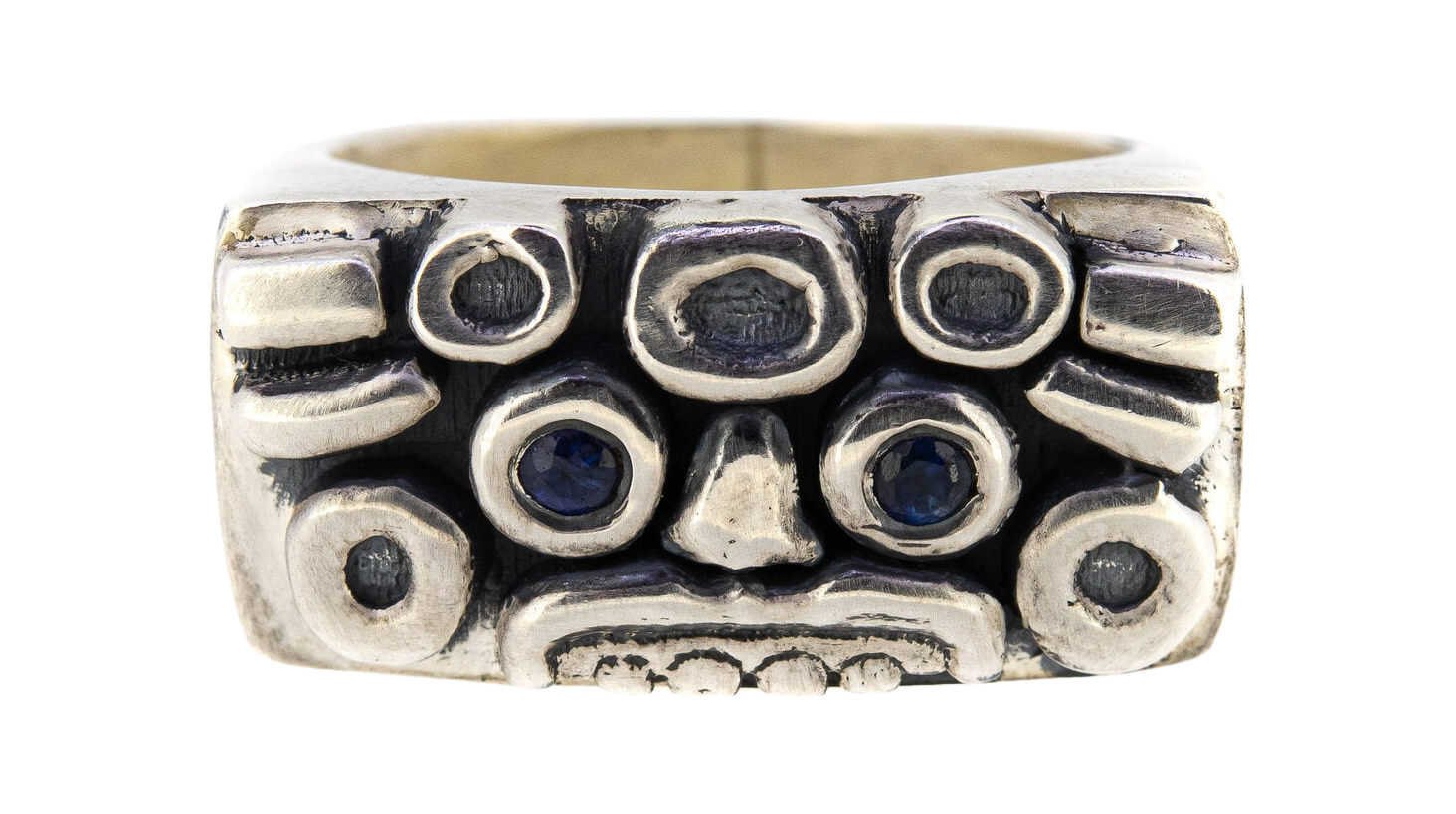 Zapotec Face ring