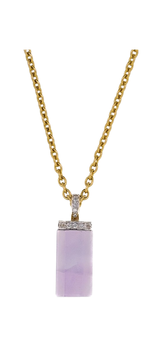 Amethyst Rocktagon Necklace