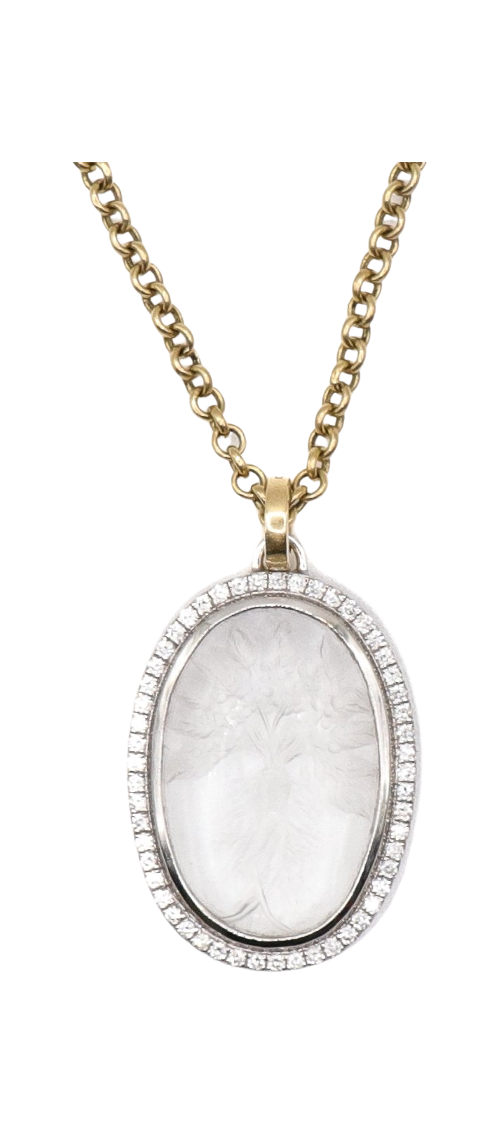 CRYSTAL MANDRAKE NECKLACE