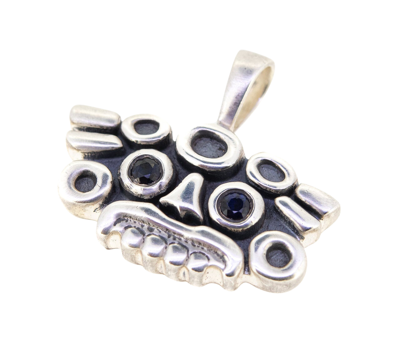 Zapotec Face Pendant