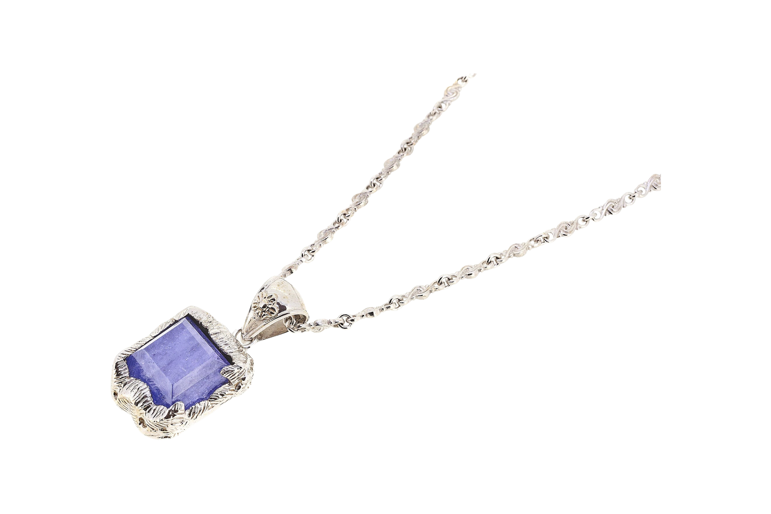 Tanzanite Pope Necklace