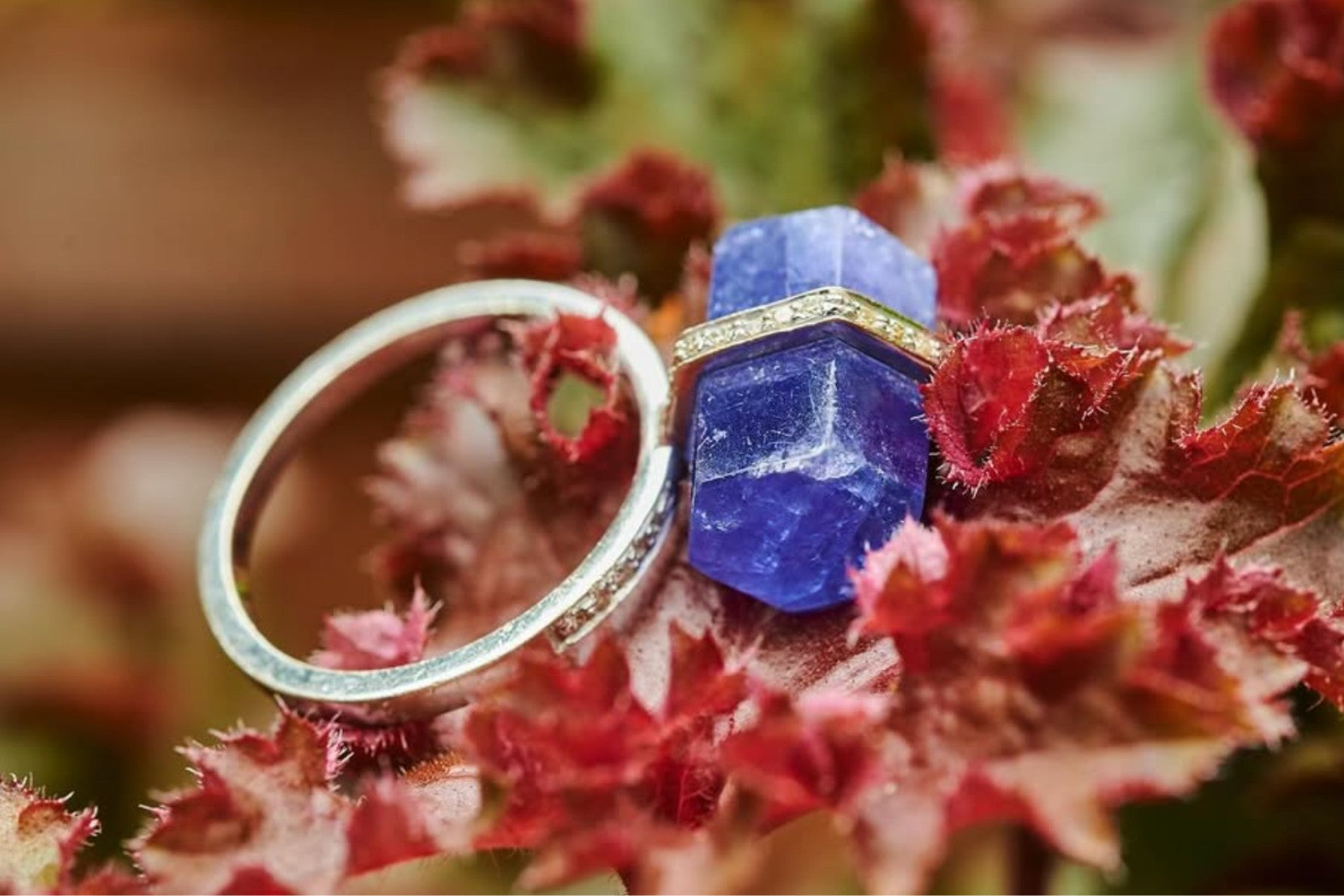 Emerald Rocktagon Ring