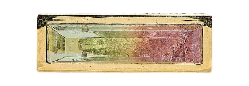 Tourmaline Neverending Bar Ring