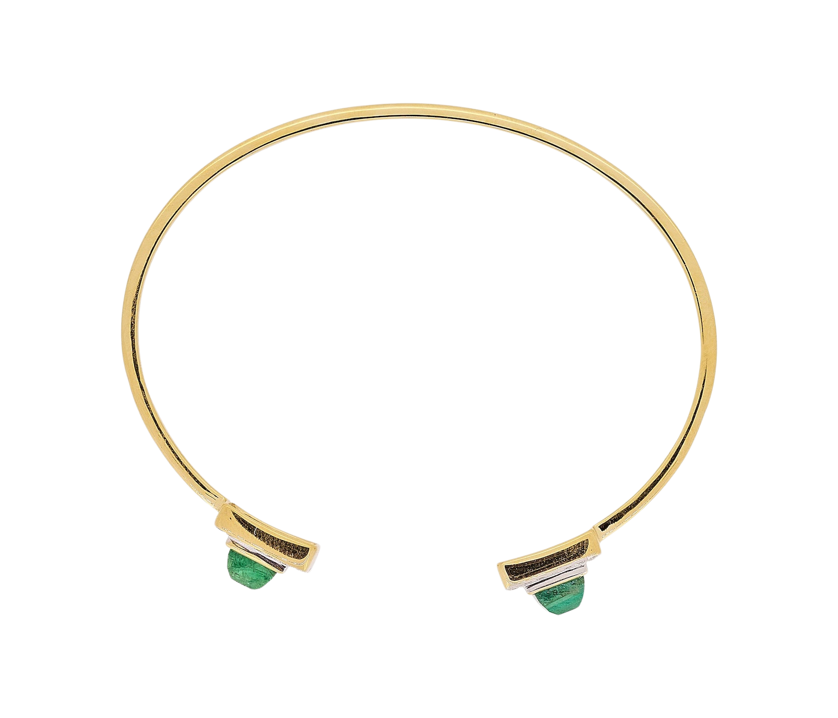 Emerald Square Neverending Bangle