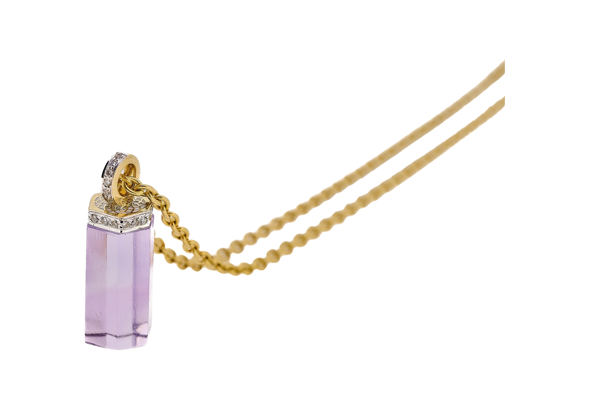 Amethyst Rocktagon Necklace