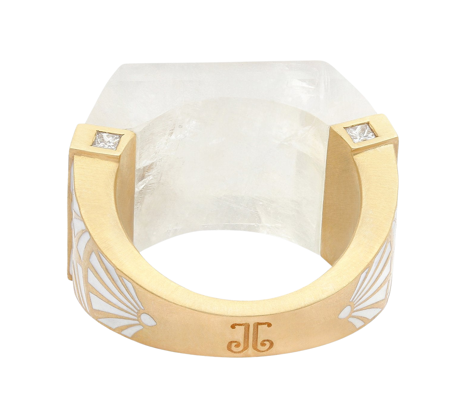 Moonstone Neverending Ring