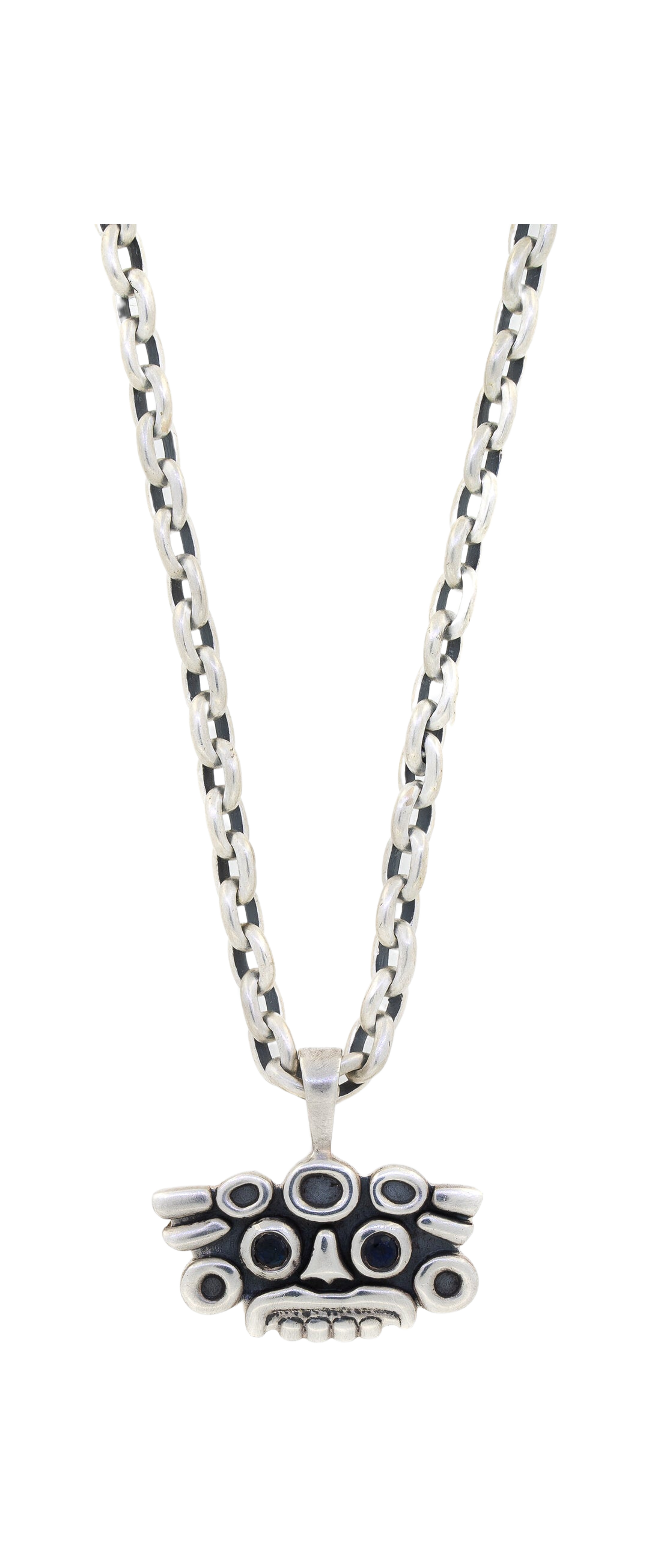 Zapotec Face Pendant