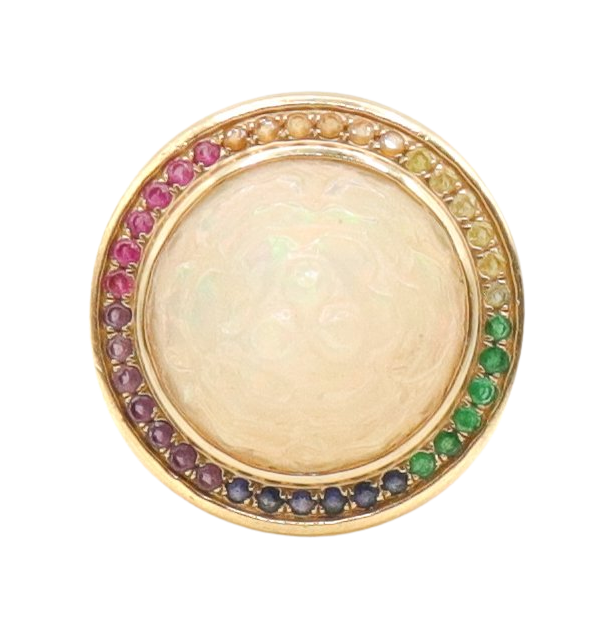 OPAL PEYOTE RING
