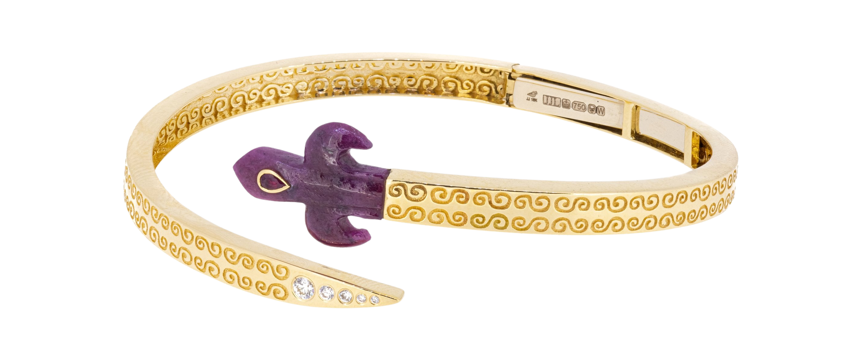 Ruby Dagger Bangle