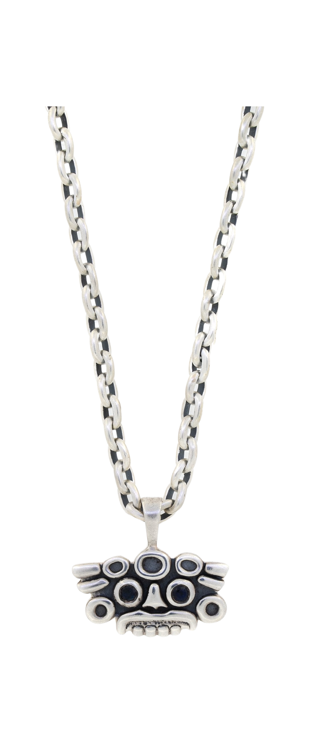 Zapotec Face Necklace